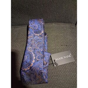Barry‎ Wang Luxury Tie Colorful Paisley Pattern Silk Necktie